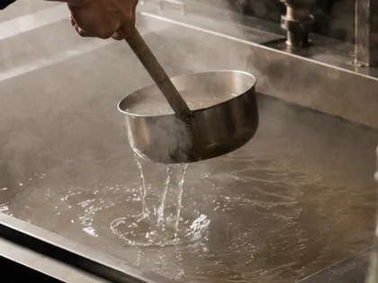 火入れ作業